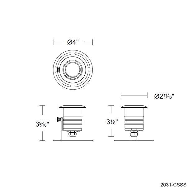 2031-CS Line Drawing