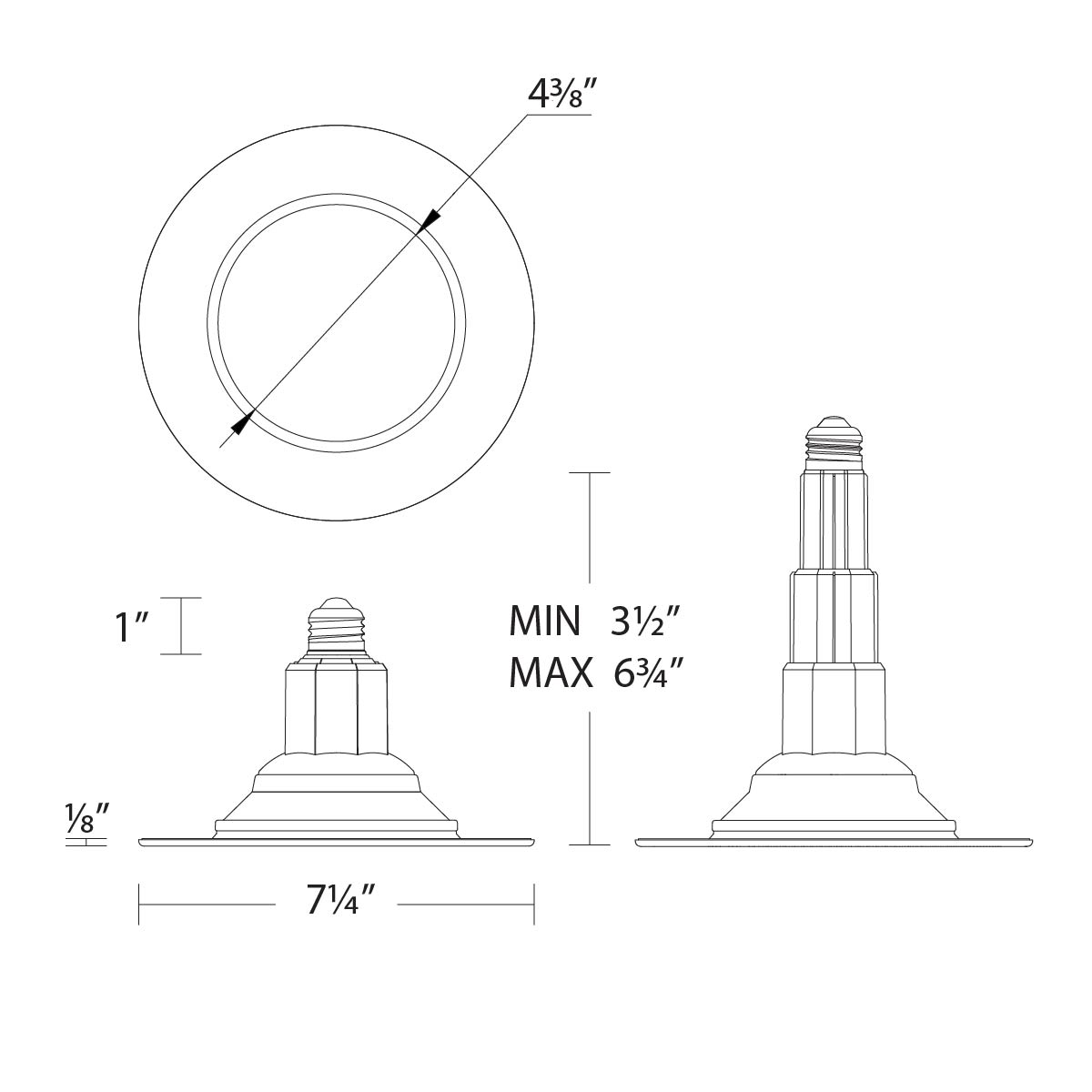 R6RFDR Line Drawing