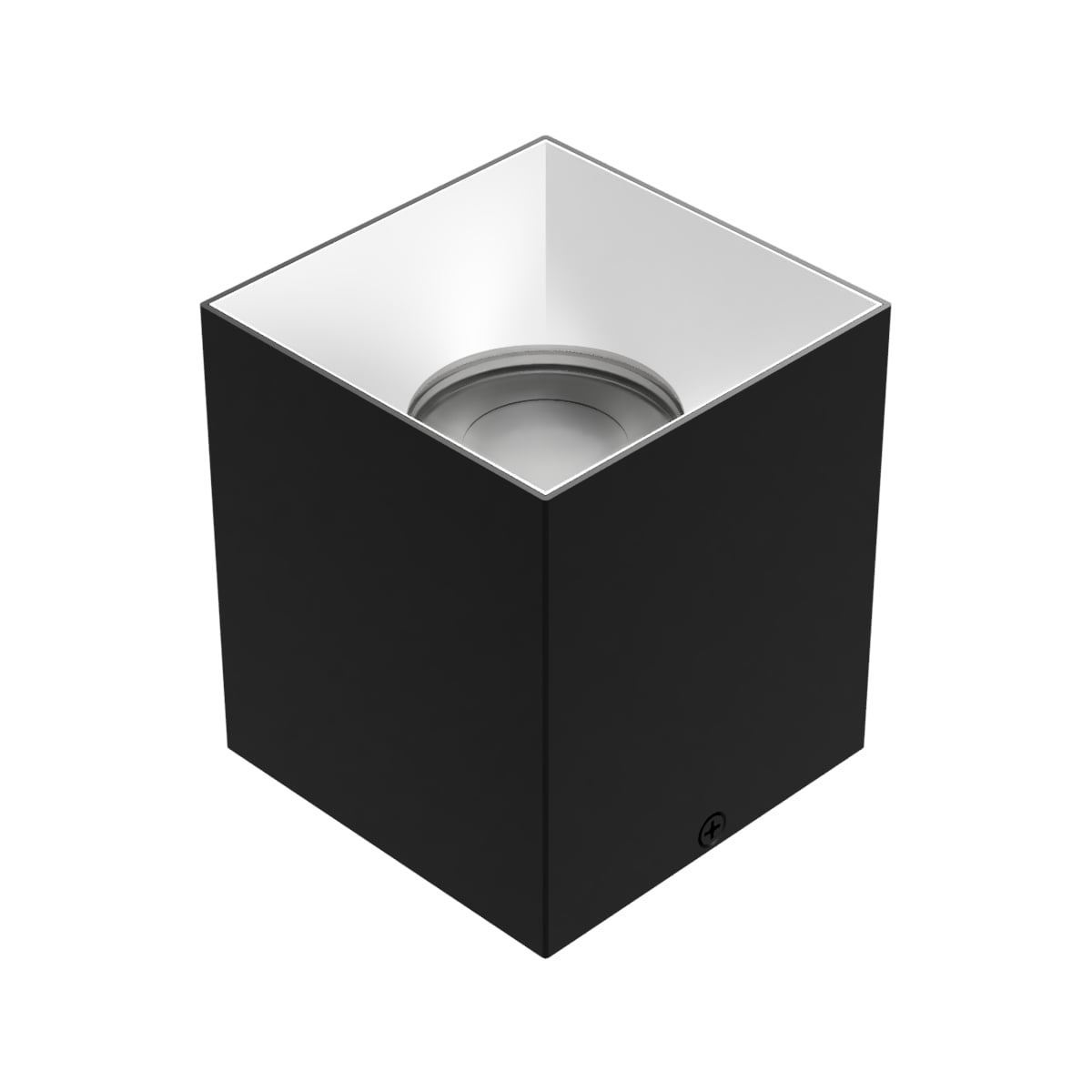 Zoron – 5CCT Square Ceiling Mount Trimless (C4SL-FCS-BKBK) | WAC